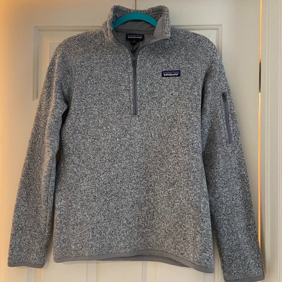 Patagonia Women's Better Sweater 1/4-Zip Fleece - Birch White - Picture 2 of 4